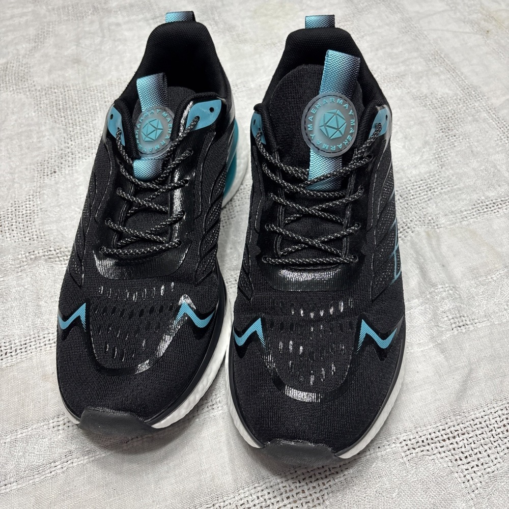 Armadillo Walking Shoes -Women Size 11.5- 12 (EU 43) Aqua and Black